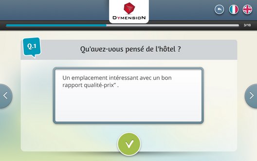 Mesure de satisfaction par commentaire libre